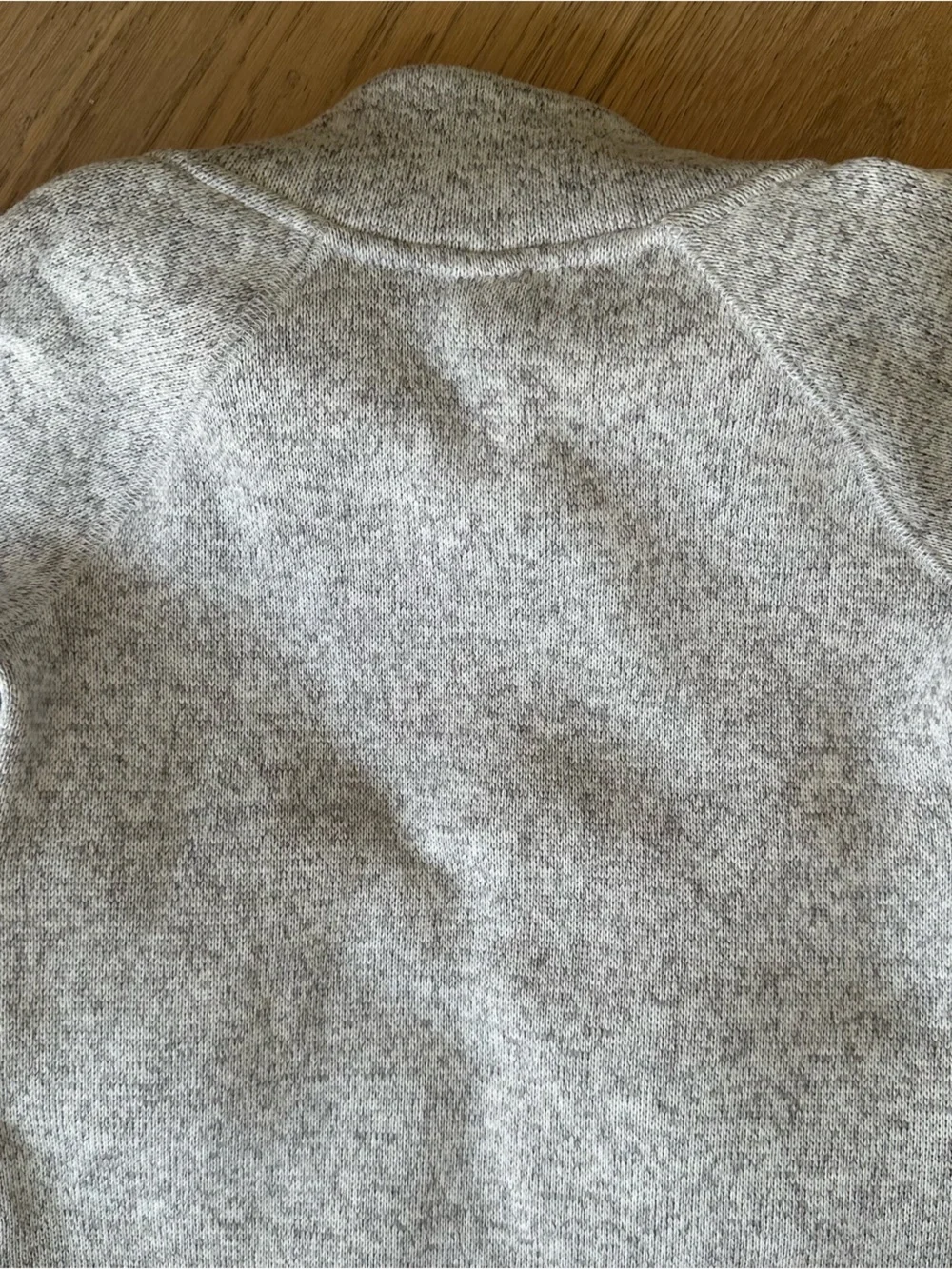Old Navy Quarter-Zip Sweater Heather Light Gray XS - Picture 7 of 7